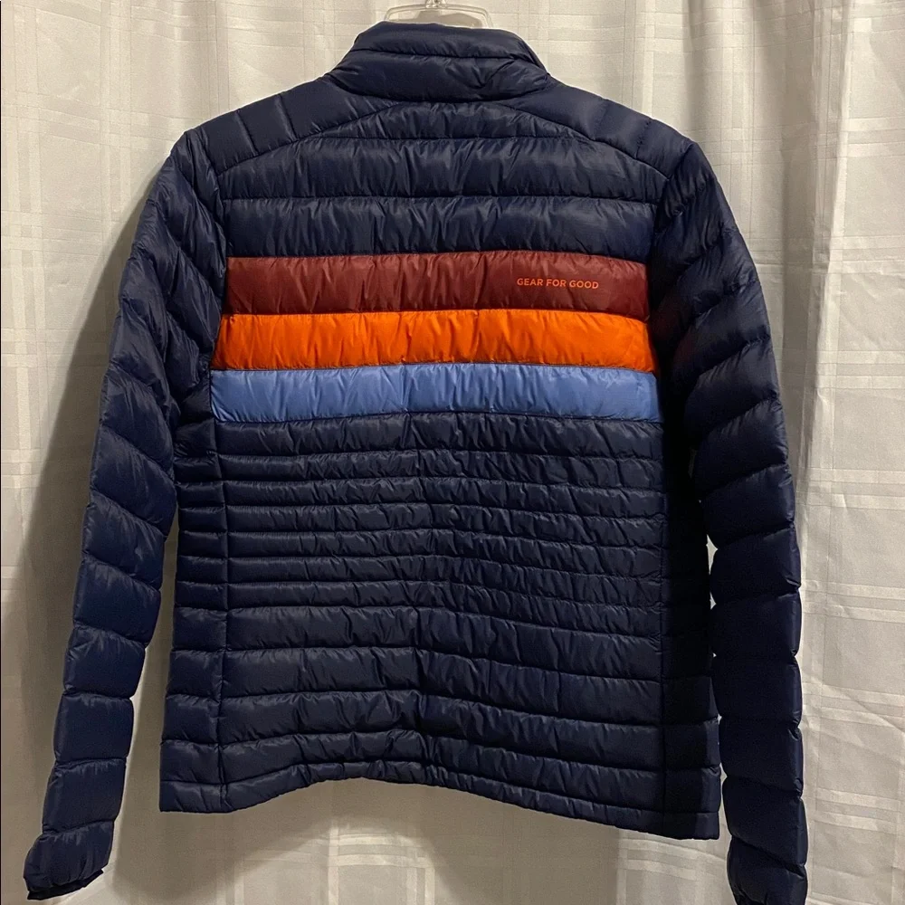 Cotopaxi Women’s Fuego Down Jacket Puffer Puff Blue Pink NWT Ink Rosewood Size M - Picture 5 of 7